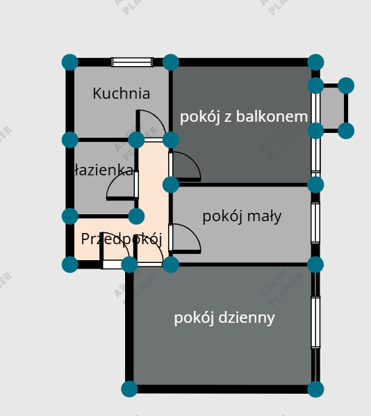 Sprzedam mieszkanie 3 pokojowe 55m2 z garażem przy  ul.Traugutta  