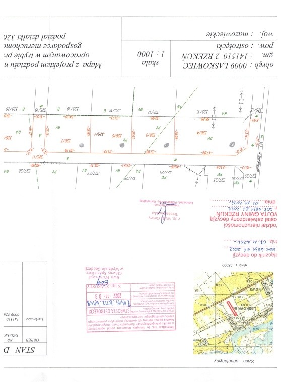 Sprzedam 4 działki budowlane w Laskowcu