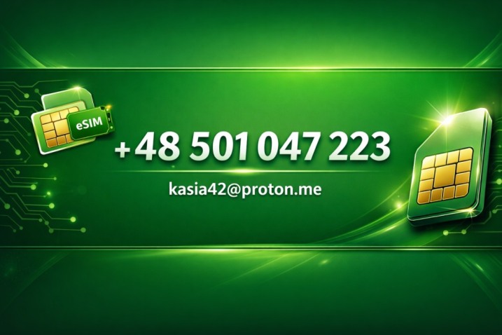 Zarejestrowane karty SIM i eSIM – wysyłka Warszawa → Ostrów Mazowiecka / Ostrołęka