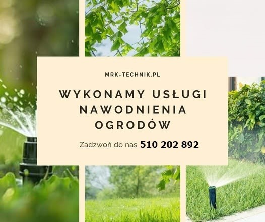 Automatyczne systemy nawadniania, nawodnienie ogrodów MONTAŻ