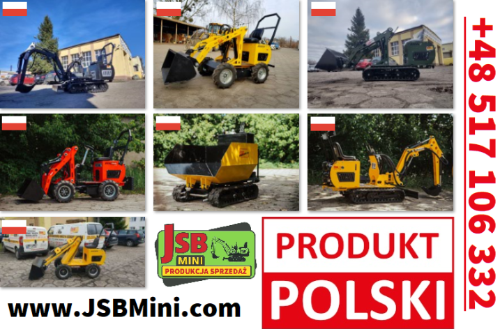 Ładowarka Koparka Wozidło - NOWE 2025 - Prosto od Producenta JSB POLSKA -
