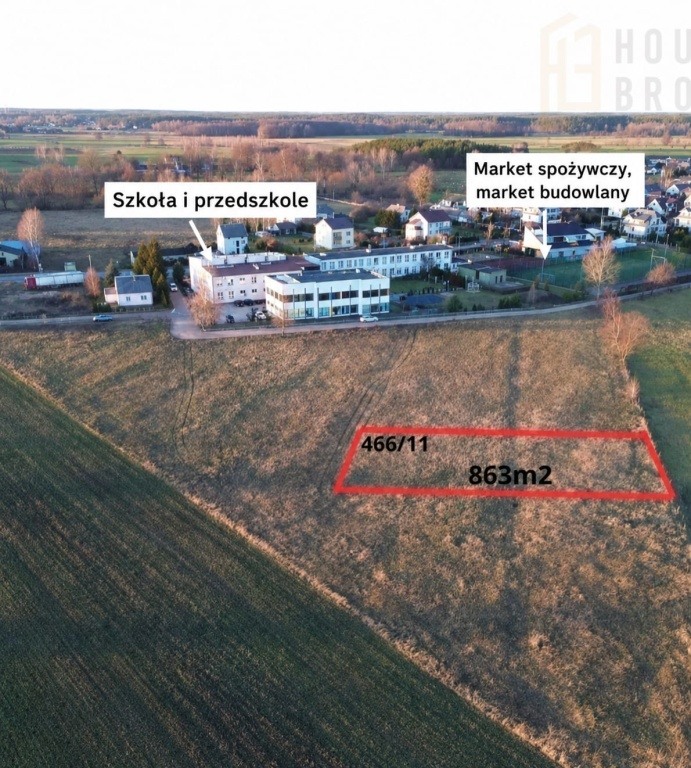 Działka budowlana w Łęgu Przedmiejskim