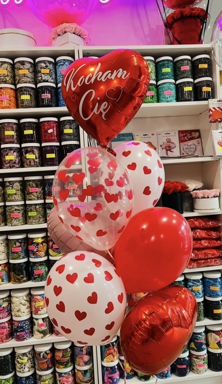 Balony walentynkowe