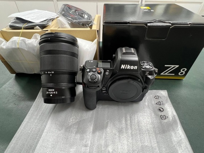 nowe, oryginalne aparaty: Canon EOS R3, Canon EOS R5, Canon EOS R6 Mark II, Canon EOS R6, Nikon Z9, Nikon Z8, Nikon Z 7II, Nikon Z7