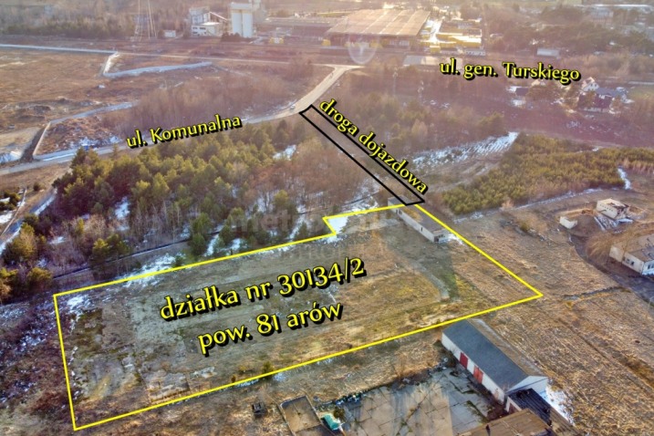 Działka inwestycyjna w Ostrołęce