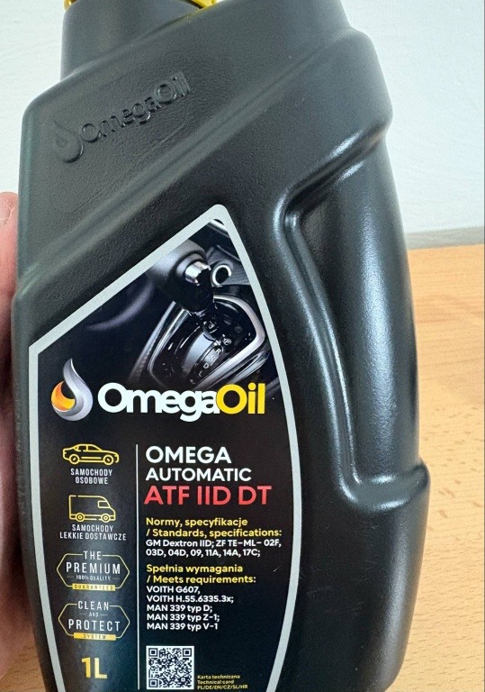 Olej Przekładniowy OmegaOil Automatic ATF IID DT 2x 1 L