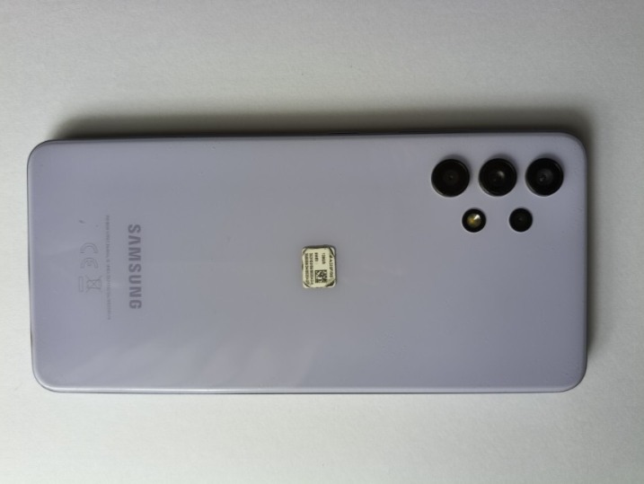 Samsung Galaxy A32 - 2 sztuki - fioletowy i grafitowy