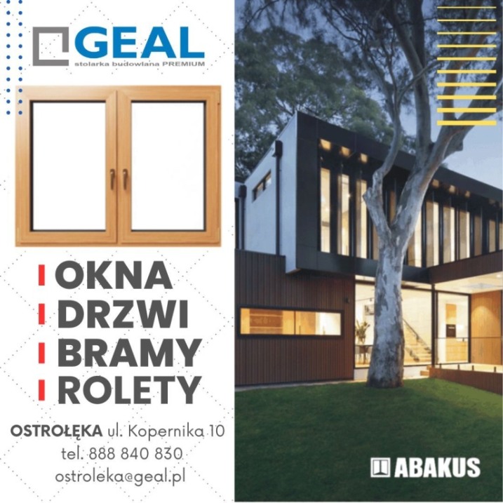 GEAL OKNA DRZWI BRAMY ROLETY PARAPETY