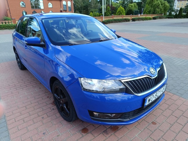 Skoda Rapid 2018r. w benzynie