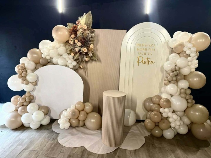 Ścianki dekoracyjne na Pierwszą Komunię Świętą