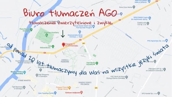 Tłumacz przysięgły języka niemieckiego w Ostrołęce