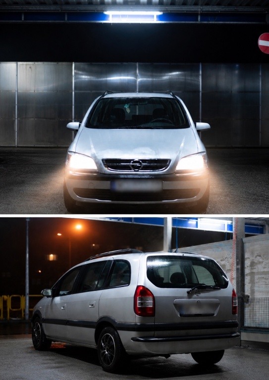 Opel Zafira 2003 lpg - Uszkodzony