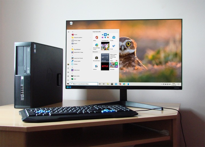 SZYBKI KOMPUTER _ Core i5 4x 3,60GHz /8GB /Monitor 27 LED