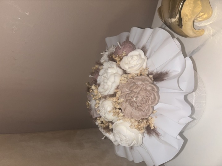 Podziękowania i flower boxy ze świec