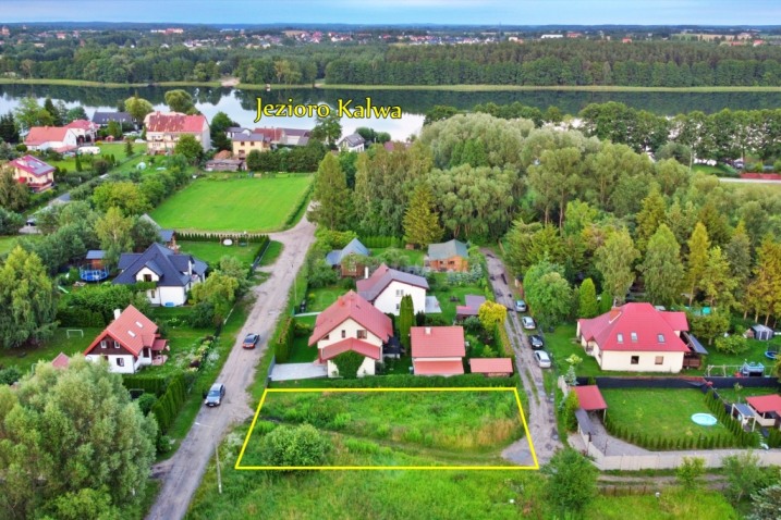 Działka na Mazurach przy Jeziorze Kalwa