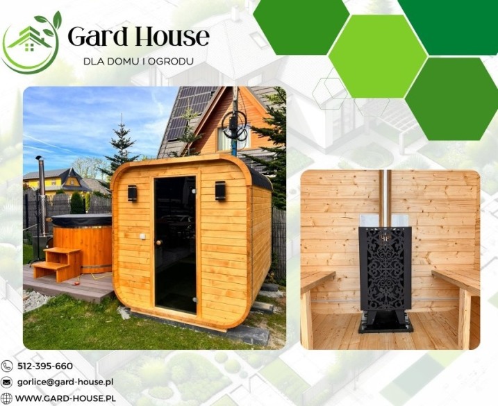 Sauna ogrodowa - Twoja strefa relaksu!