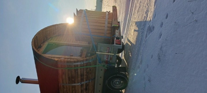 Mobilna sauna WSPAniale - zimowe wieczory zapamiętasz na długo