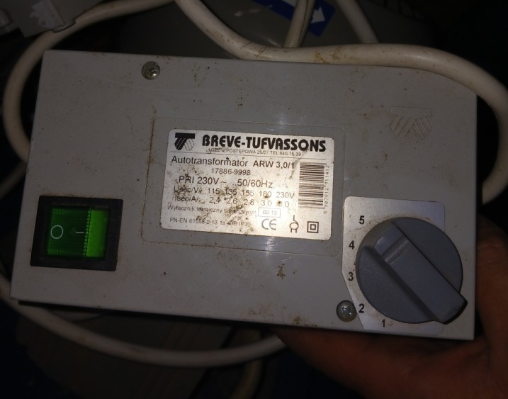 Regulator obrotów/przełącznik