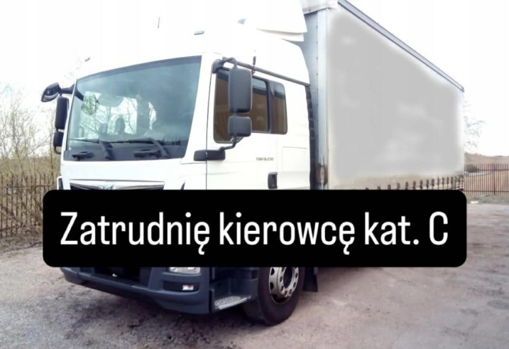 Zatrudnię kierowcę C praca na kraj od poniedziałku do piątku