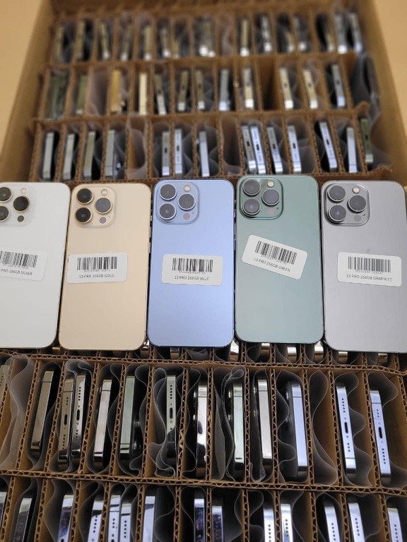 USED/NEW apple iphone 15/14/13/12 Wholesale ( Whtsap +1-437-220-3973)   quality  Model LL/A No part has been repaired  Battery health - 95% - 100% Factory unlocked  1000 pieces available  20% discount stil