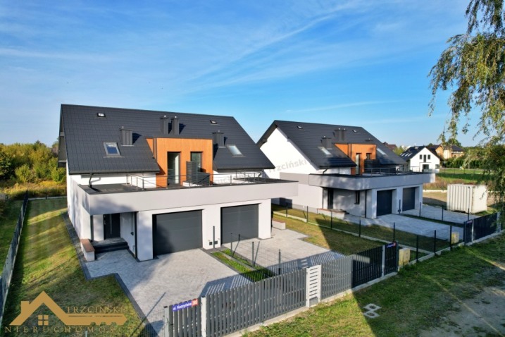 Nowoczesne domy w zabudowie bliźniaczej w Ostrołęce