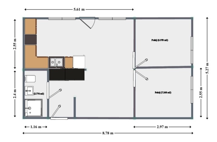 Sprzedam mieszkanie ul.Chętnika 45,5m2