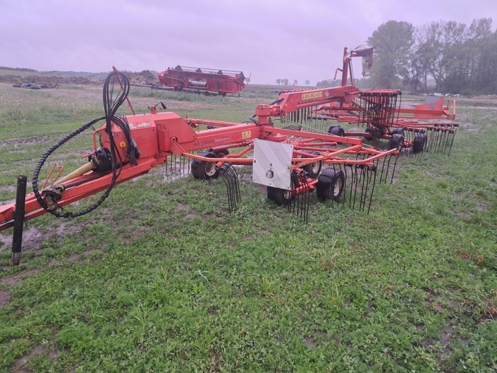 zgrabiarka kuhn 6002/2004 i kuhn 7822duża okazja