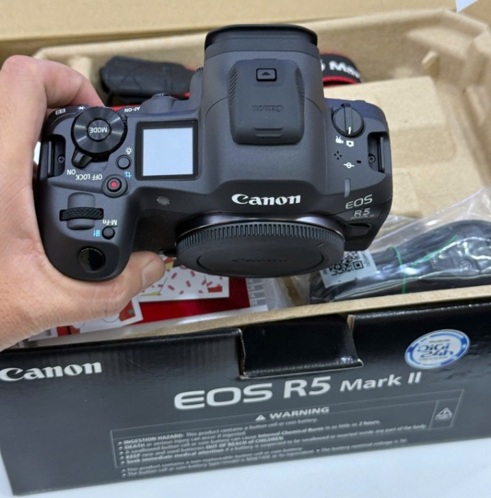 nowe, oryginalne aparaty: Canon EOS R3, Canon EOS R5, Canon EOS R6 Mark II, Canon EOS R6, Nikon Z9, Nikon Z8, Nikon Z 7II, Nikon Z7
