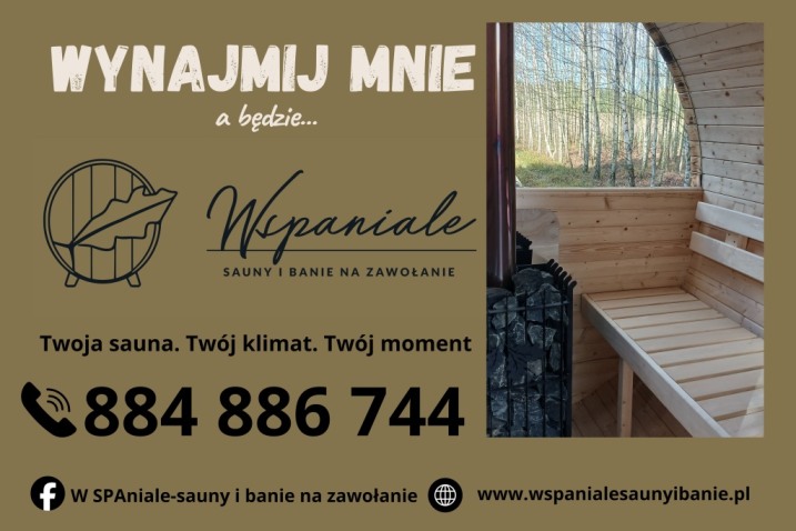 Mobilna sauna -zrelaksuj się u siebie bez dalekich wyjazdów