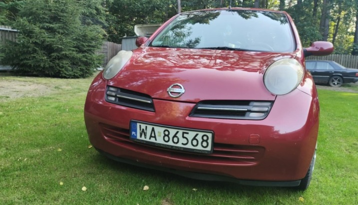 Nissan Micra 2005 Diesel Czerwony
