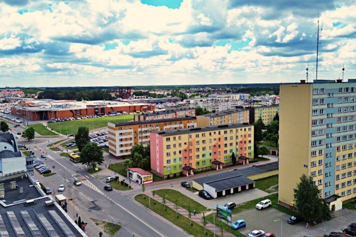 68 m² | loggia | IV piętro | ścisłe centrum Ostrołęki