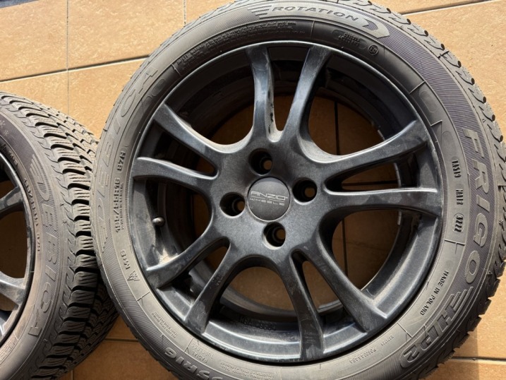 Komplet kół zimowych Ford Fiesta Mk8 Dębica 195/55 R16 Anzio 4x108