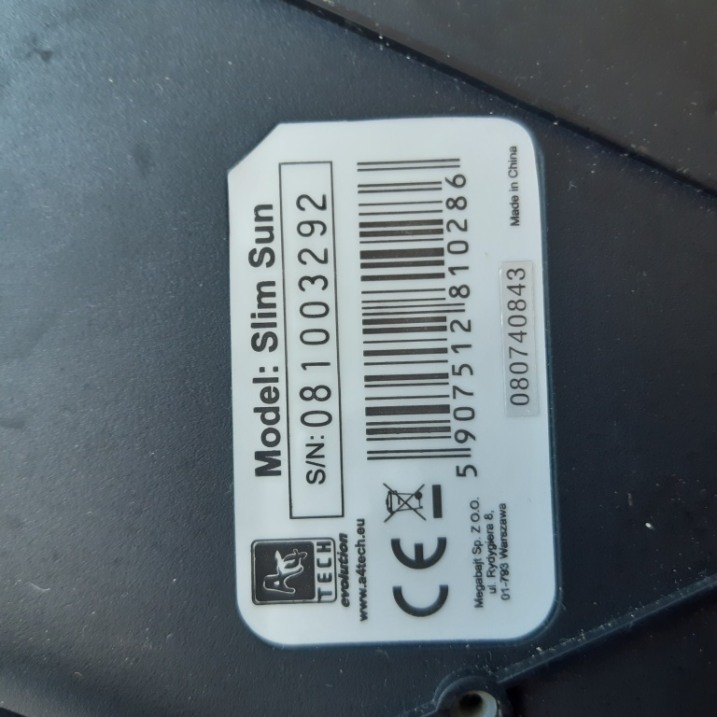 Klawiatura A4TECH model SlimSun