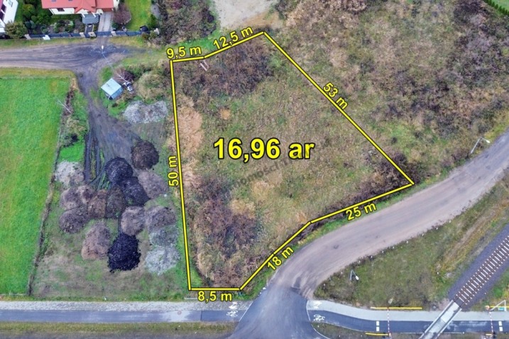 17 ar działka mieszkaniowa przy ul. Goworowskiej w Ostrołęce