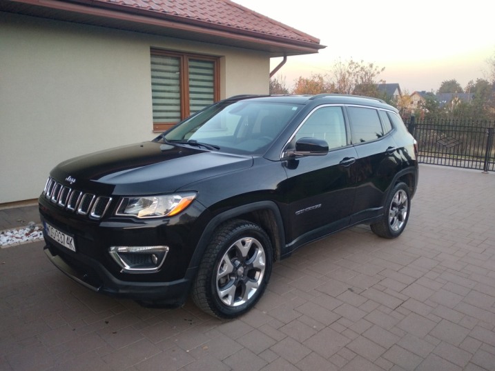 Jeep Compass II, 2,4 B+G, 4x4 z 2019 rok