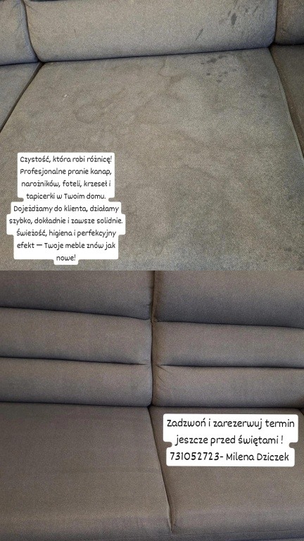 Pranie tapicerki meblowej
