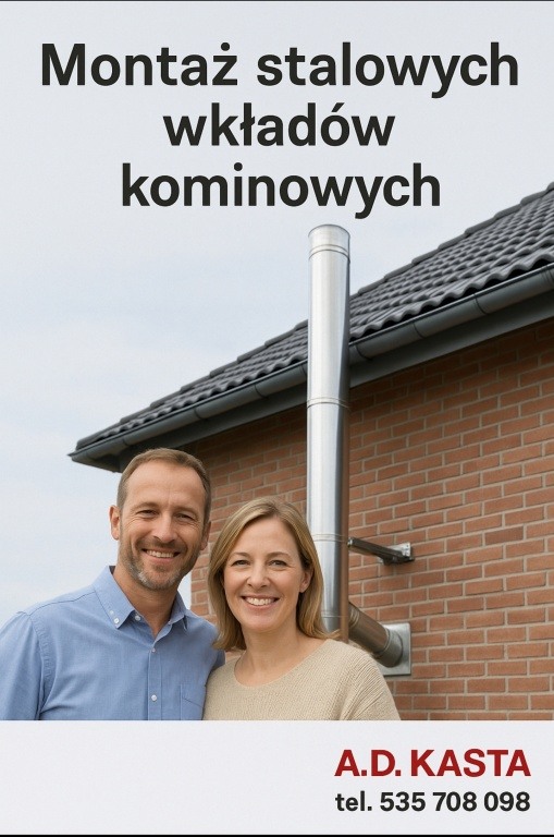 Montaż stalowych wkładów kominowych – trwałość i szczelność na lata