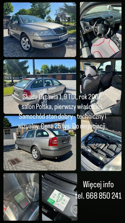 SKODA OKTAWIA, SALON POLSKA PIERWSZY WŁAŚCICIEL