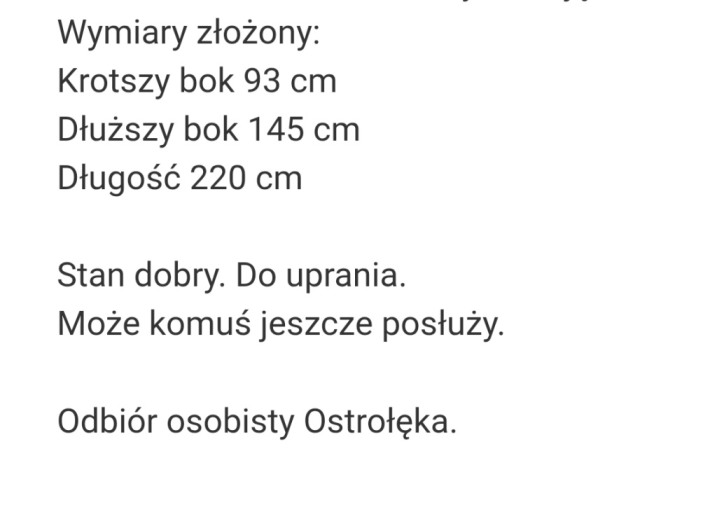 Narożnik oddam