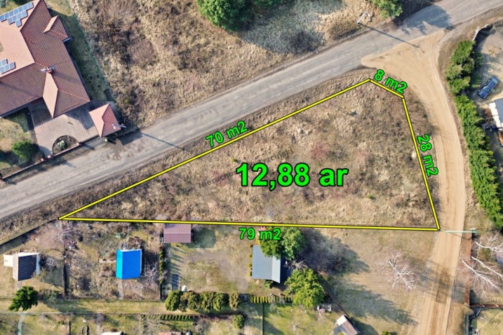 Działka mieszkaniowo-usługowa w Ostrołęce – ul. Fortowa