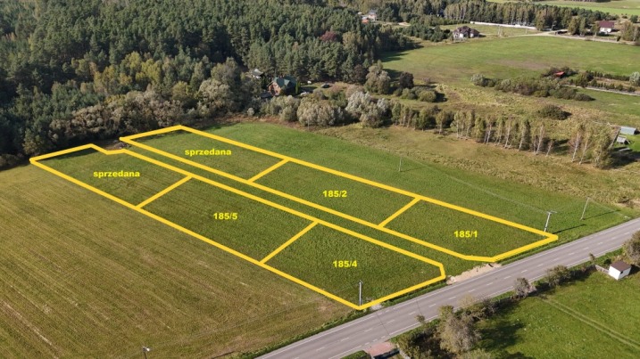 Super działka! Cisza - 9 arów, blisko miasta, przy głównej drodze.
